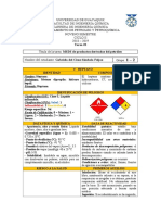 MSDS de Productos Derivados Del Petróleo