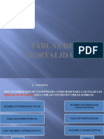 Tablas de Mortalidad