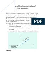 CONCEPTOS Práctica No. 5 "Movimiento Circular Uniforme"