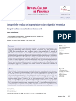 Integridad y Conductas Inapropiadas en Investigaciã N Biomã©dica