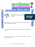 Numeros Naturales para Tercero de Primaria