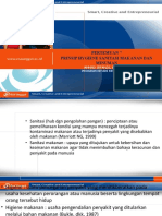 Pertemuan 7 Prinsip Hygiene Sanitasi Makanan Dan Minuman: Ahmad Irfandi, SKM., MKM Program Studi Kesmas Fikes