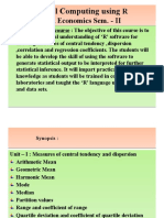 Statistical Computing Using Statistical Computing Using