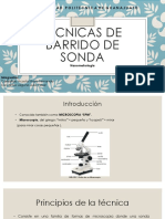 Técnicas de Barrido de Sonda