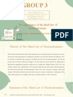 The Importance of The Third Law Thermodynamics