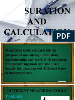 Mensuration and Calculation