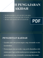 Kaedah Pengajaran Akidah