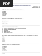 SMR - Mine Management Legislation and General Safety: Page1of21