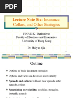 Derivatives - 6 - Option Strategies