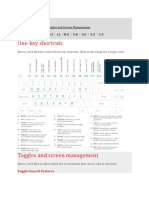 Autocad Shortcut Keys