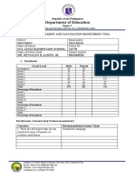 Monitoring Tool Enrolment and Vaccination