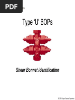 Type U' Bops: Shear Bonnet Identification