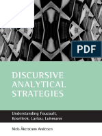 Discursive Analytical Strategies: Understanding Foucault, Koselleck, Laclau, Luhmann