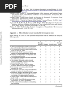 June 1230pm - PDF: Appendix 1. The Attitudes Toward Sustainable Development Scale