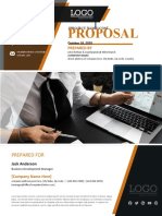 Project Cost Business Proposal Template