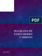 Diagrama de Fases Hierro Carbono