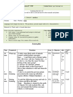 Lesson:07 PDP Lesson Focus: Lge Learning/ Use