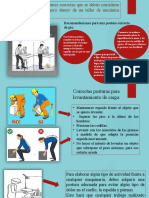 Infografía Correctas Posturas