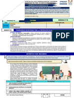 5° TUTORÍA-SESIÓN 24 - Promovemos Estrategias para La Prevención de Riesgos en El Entorno Virtual - 4 de Octubre 2021