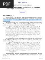 Plaintiff-Appellee Accused-Appellant: People of The Philippines, - Conrado Laog Y Ramin