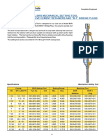 Mechanical Setting Procudere of CR & Bridge Plug