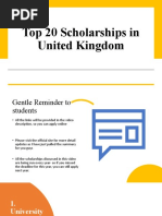 Best Scholarship in UK