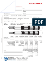 Form To Determine MV-CONNEX Cable Connectors