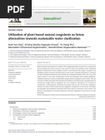 Choy Et Al. (2014) - Utilization of Plant-Based Natural Coagulants As Future Alternatives Towards Sustainable Water Clarification