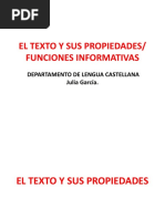 El Texto y Sus Propiedades