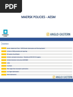 MAERSK POLICIES - AESM VESSELS - Ver 1