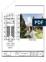 Perspective View 1: Proposed St. Anthony de Padua Chapel