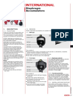 Diaphragm Accumulators: 1. Description