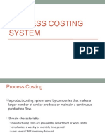 Process Costing System