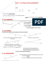 Notation de Droite Et Demi-Droite