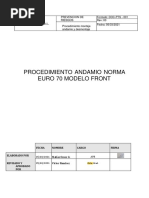 Procedimiento de Trabajo Montaje Andamios