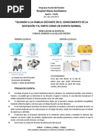 Guiando A La Familia Gestante en El Conocimiento de La Gestación y El Parto Como Un Evento Normal