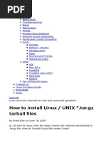 How To Install Linux - UNIX