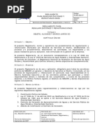 Reglamento Regularizaciones y Refacturación