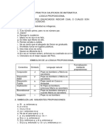 Primer Practica Calificada de Matematica