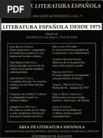 Anales de Literatura Española 2004