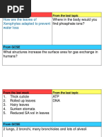 6.6 Human Gas Exchange