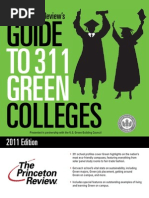 The Princeton Review's Guide To Green Colleges