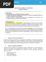 Examen Parcial Ingenieria Del Menu 2021-2