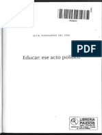 Antelo, E. Notas Sobre La (Incalculable) Experiencia de Educar