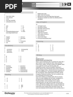 B2PLUS End of Year Test Answer Key Higher