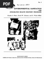 Environmental Sanitation: Integrated Health Delivery Programs