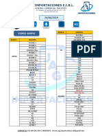 Jag Importaciones E.I.R.L.: Vidrio Simple