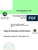 006 Knowledge Reprensation 2 - Semantic