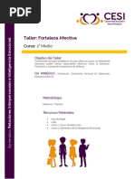 Talleres CESI Fortaleza - Afectiva Segundo Medio