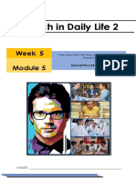 Research in Daily Life 2: Week 5